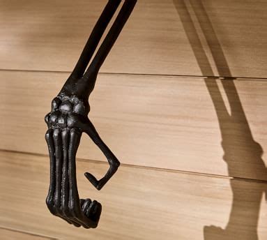 Skeleton Hand Wreath Holder | Pottery Barn