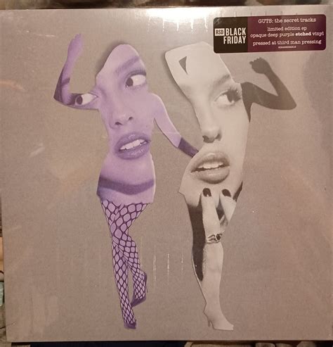 Olivia Rodrigo GUTS: The Secret Tracks Purple Etched Vinyl Black Friday