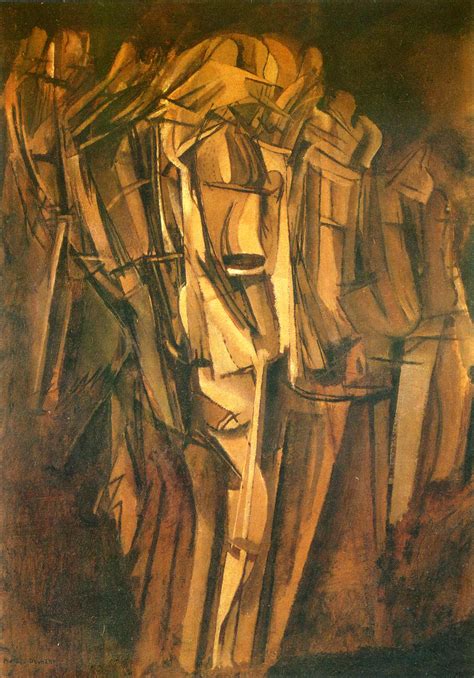 Nude Descending a Staircase, No. 2 (1912) by Marcel DUCHAMP – Artchive