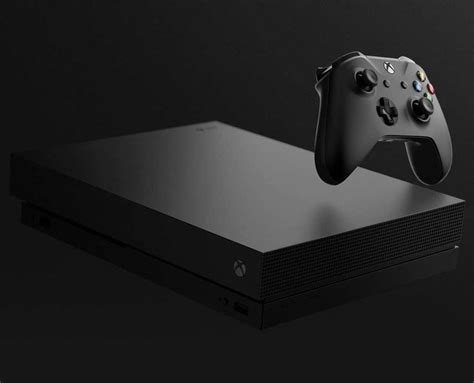 Microsoft официально представила новую игровую консоль Xbox One X ...