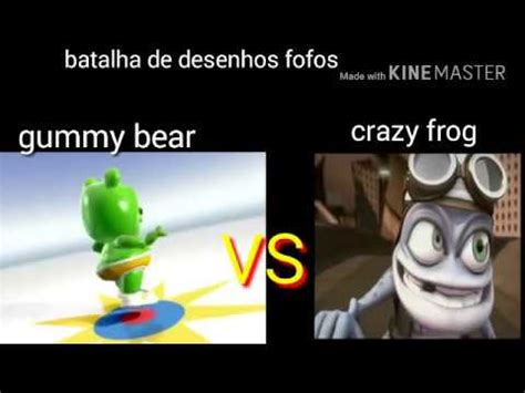 Gummy bear vs crazy frog - YouTube