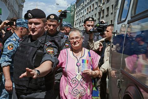 Moscow Gay Pride Parade Broken Up | The Jeremy Nicholl Archive