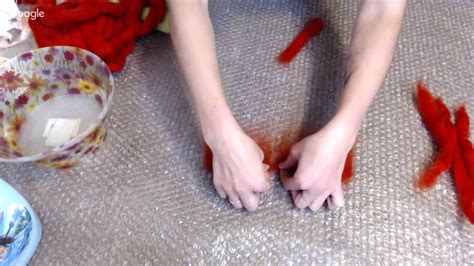 FELTING & ВАЛЯНИЕ. Техника Карвинг. - YouTube