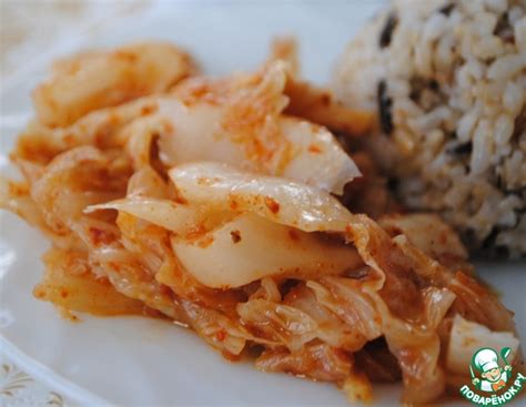Кимчи – кулинарный рецепт