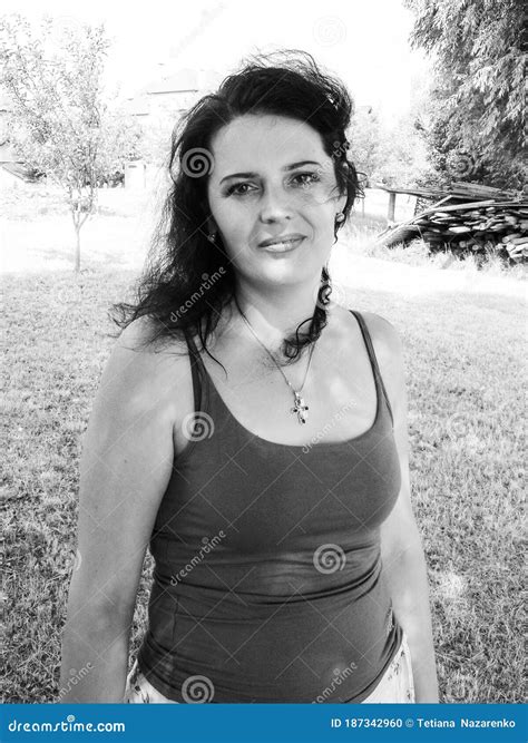 Adult Middle Aged Woman Lifestyle Stock Photo - Image of countryside