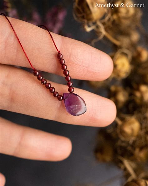 Harmonious Pair Vegan Silk Necklace | The Healing Pear