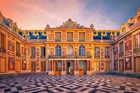 Premium Photo | Versailles France Versailles Palace facade near Paris