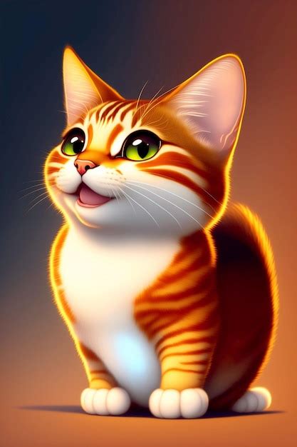 Premium AI Image | A smiling cat