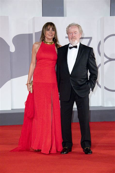 Photo : Giannina Facio, Ridley Scott - Première de "The Last Duel" lors