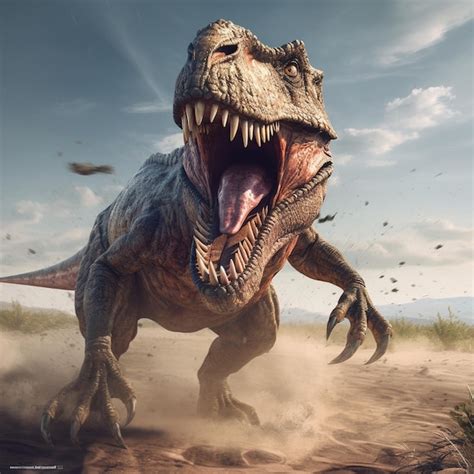 Premium AI Image | Realistic Trex