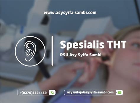 spesialis tht rsu asy syifa sambi