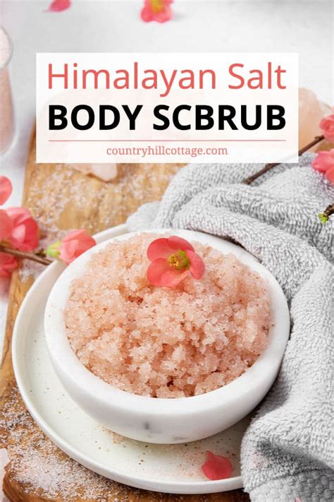 Himalayan Salt Scrub Recipe
