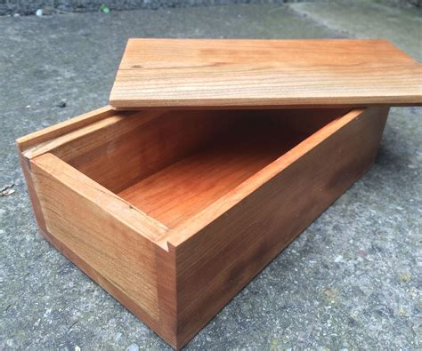 popular diy build  wooden box  wood plan
