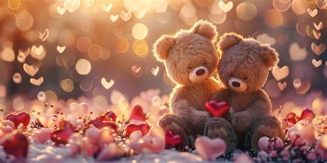 Best Friends Teddy bears Background International Friendship Day Ai ...