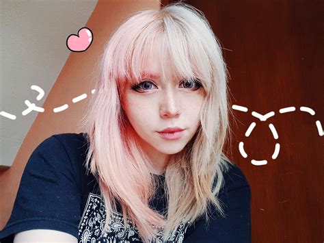 women, redhead, dyed hair, Brigitte Grey, closeup | 2048x1536 Wallpaper