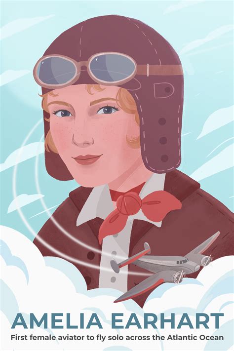 Amelia Earhart: Story of the First Lady of the Air #3523847 | Clipart