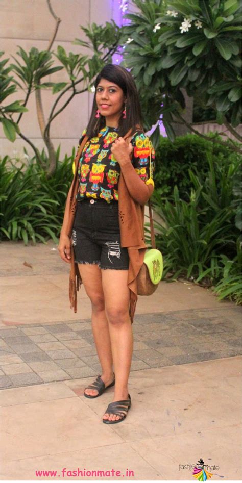 My Monsoon look book - Quirky top & Shorts | Fashionmate | Latest ...