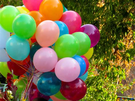 Colored balloons free image - № 42286