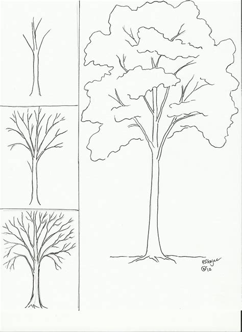 draw  tree tree drawing art drawings art lessons