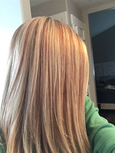 Adding Red Lowlights To Blonde Hair at Andres Lowe blog