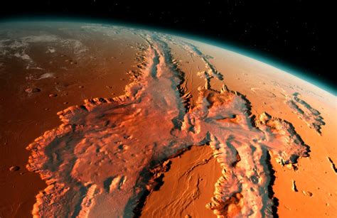 Stunning Mars images reveal canyons 20 times wider than Grand Canyon ...