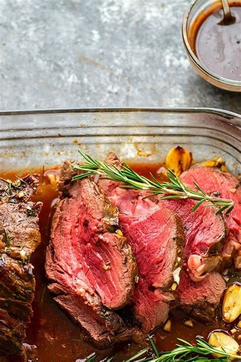 rosemary garlic butter beef tenderloin  red wine sauce recipe