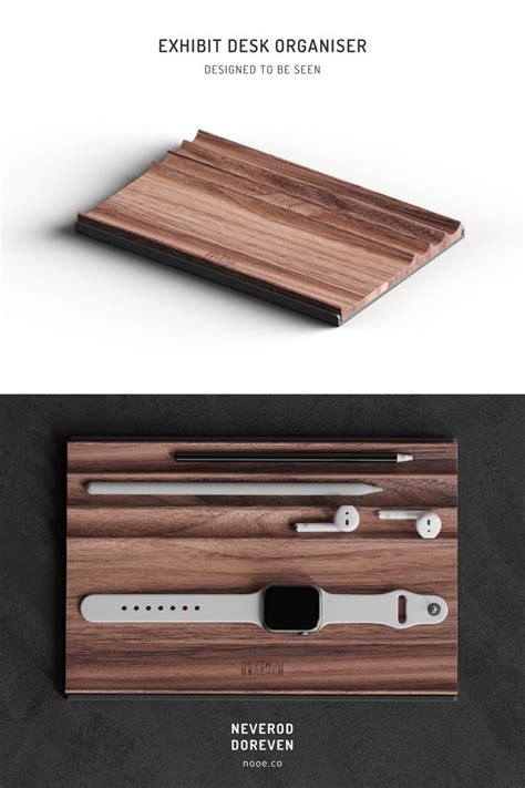 Efficient and Premium Desk Organiser | Офисные аксессуары, Деревянные ...