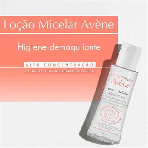 Demaquilante Para Pele Sensível - Água Micelar Avène Demaquilante Pele Sensível 100ml