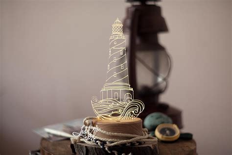 Ночник «Маяк Уайт Шол» | Letterwed