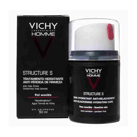Vichy Homme Structure Silicio 50 ml. Hidratante y reafirmante