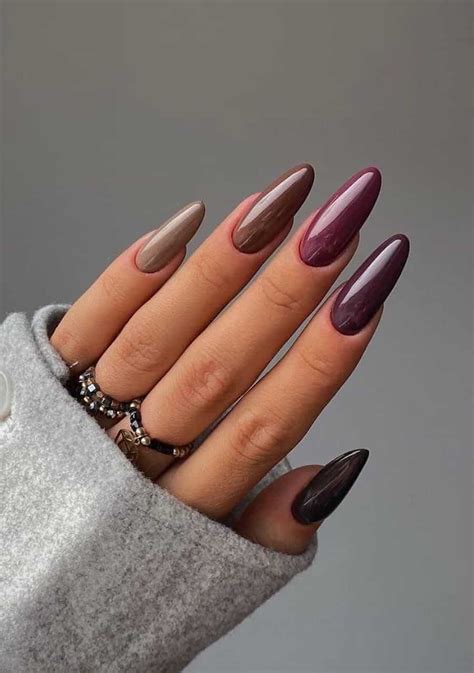 28 Diseños de Uñas Otoñales para Inspirar tu Estilo Esta Temporada ...