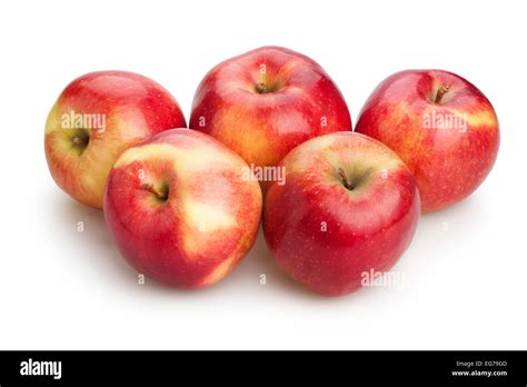 red apples isolated Stock Photo - Alamy