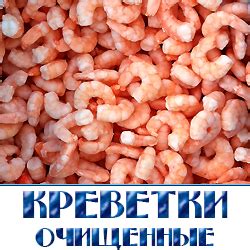 КРЕВЕТКИ ОЧИЩЕННЫЕ - Оптовая продажа рыбы по Московской области и ...