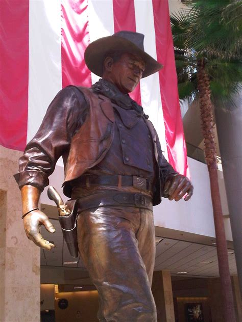 The Jade Sphinx: The John Wayne Statue at John Wayne Airport