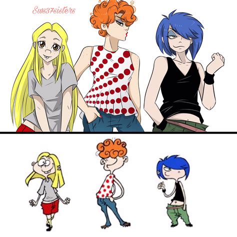 Ed Edd N Eddy Fan Art Kanker Sisters