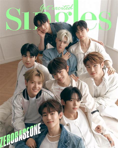 ZEROBASEONE (ZB1) - Singles Magazine (August 2023 Issue Magazine Cover ...