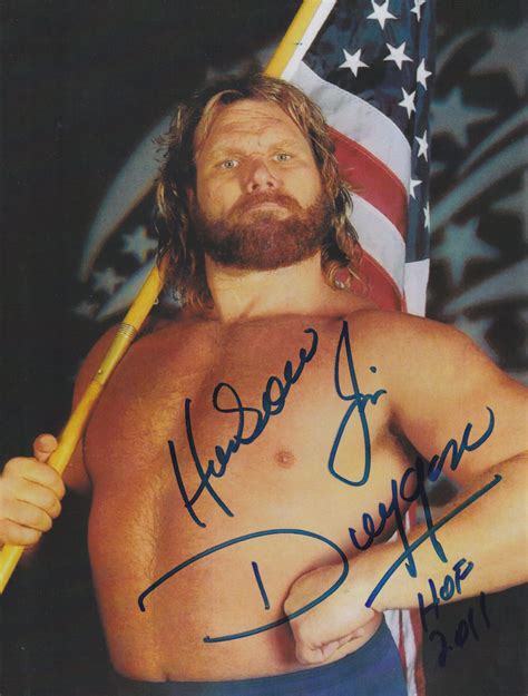 Hacksaw Jim Duggan signed photo - Fanboy Expo Store