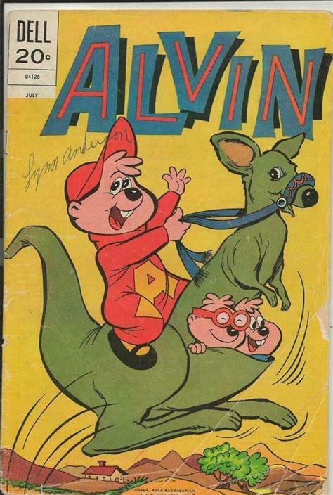 Alvin #8 ORIGINAL Vintage 1964 Dell Comics Alvin & The Chipmunks ...