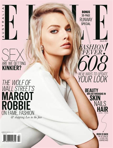 Margot Robbie - Elle Magazine (Australia) - March 2014 Cover | Elle