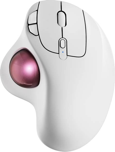 Amazon.com: Wireless Trackball Mouse, Bluetooth Ergonomic Mouse ...