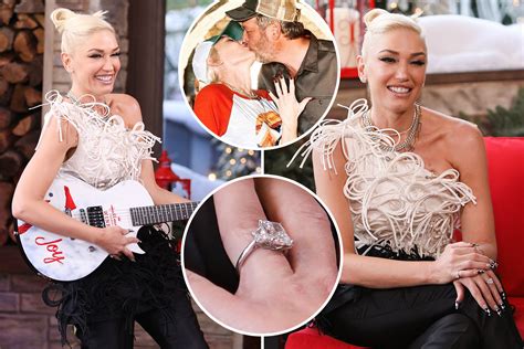 Gwen Stefani shows off massive ‘$500,000’ engagement ring from fiance ...