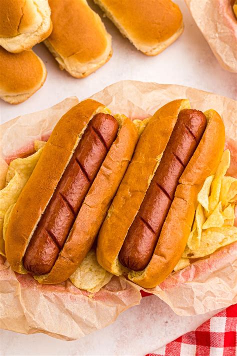 Air Fryer Hot Dogs | Air Frying Foodie
