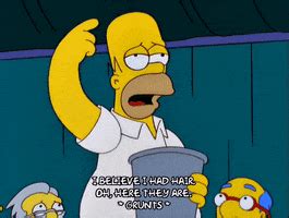 Homer With Hair GIFs - Find & Share on GIPHY