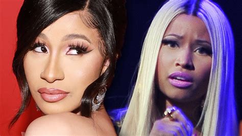 Cardi B Hints Nicki Minaj Song Collab To Be Released? - YouTube