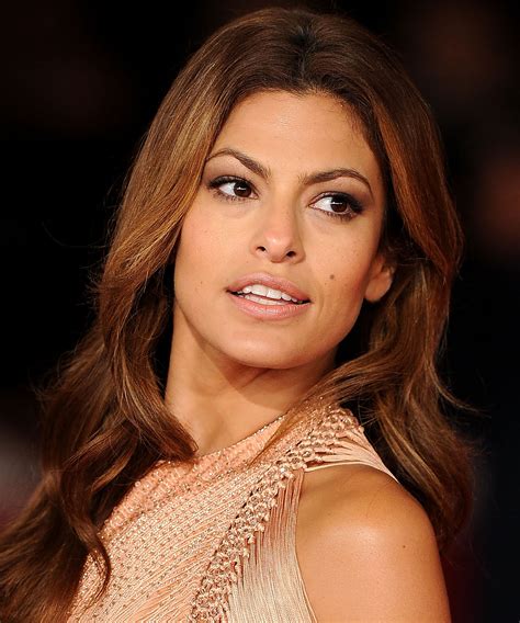 Eva Mendes Straight Hair