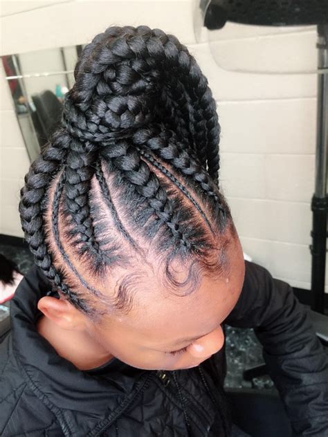 Up Do Feeder braids | Bridal hair pieces boho, Braided bun hairstyles