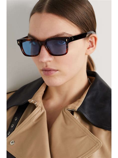 JACQUES MARIE MAGE Molino 55 rectangular-frame tortoiseshell acetate ...