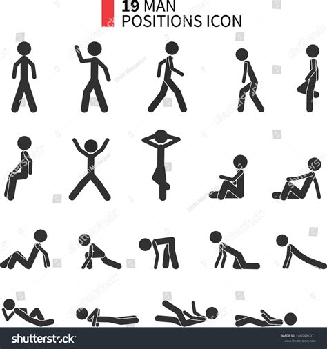 36,672 Man Positions Icons Images, Stock Photos & Vectors | Shutterstock