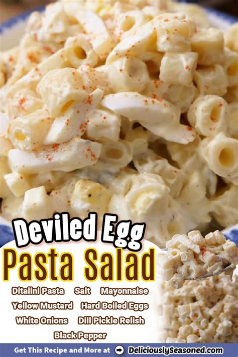 Egg pasta salad – Artofit