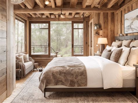 A Light Wooden Bedroom Setting Free Stock Photo - Public Domain Pictures